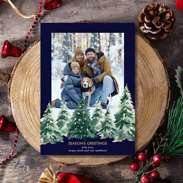 Carte de vacances de la ferme d'arbres (Créateur téléchargé)