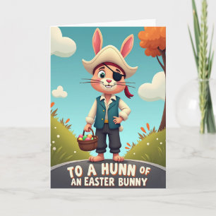 Carte de vacances de l'aventure de lapin