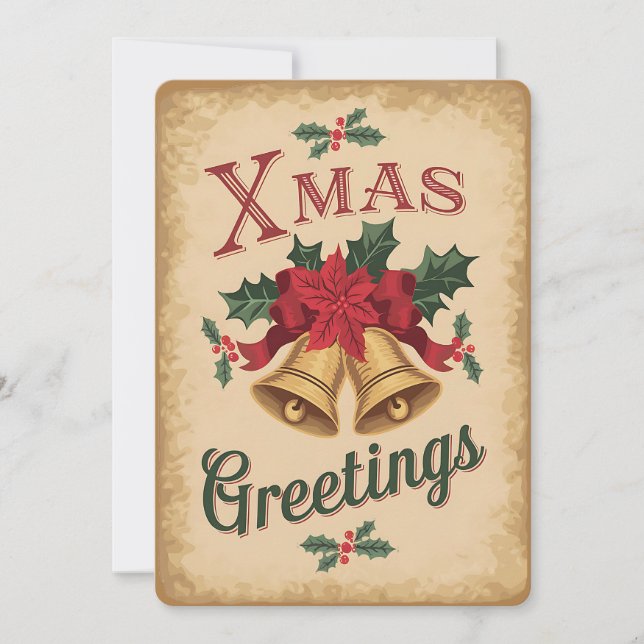 Carte de vacances de Noël (Devant)