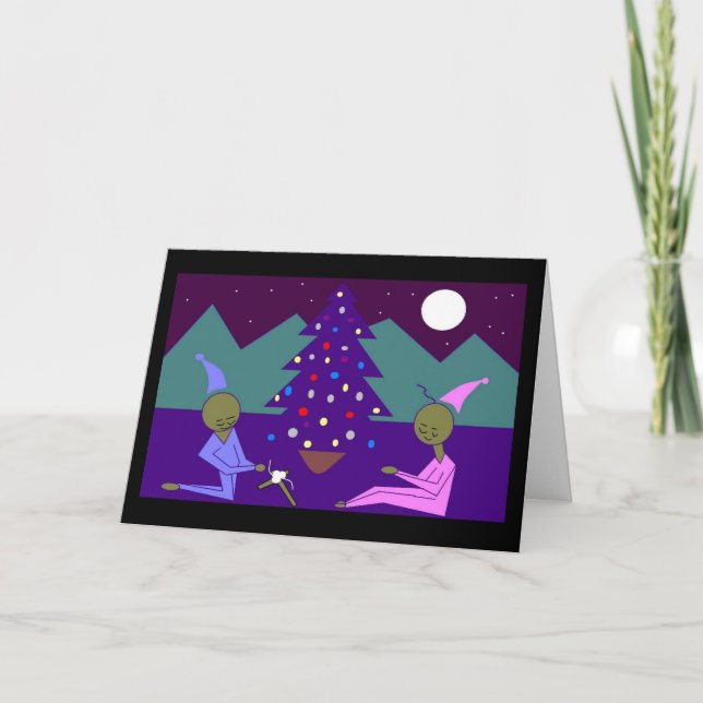 Carte de vacances de Noël (Devant)