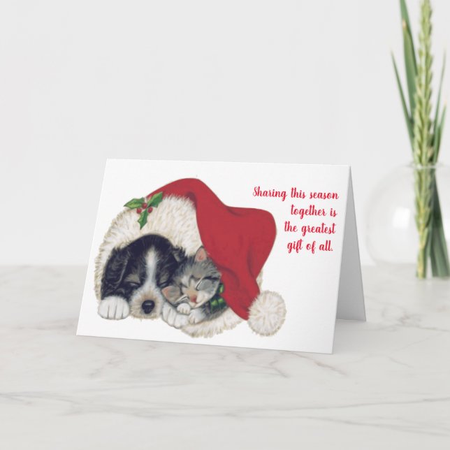 Carte de vacances de Noël (Devant)