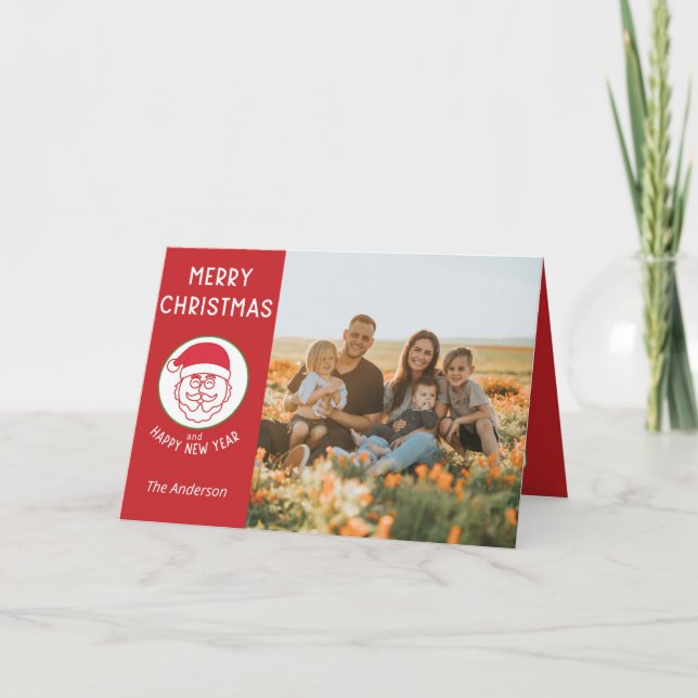 Carte de vacances de Noël (Devant)
