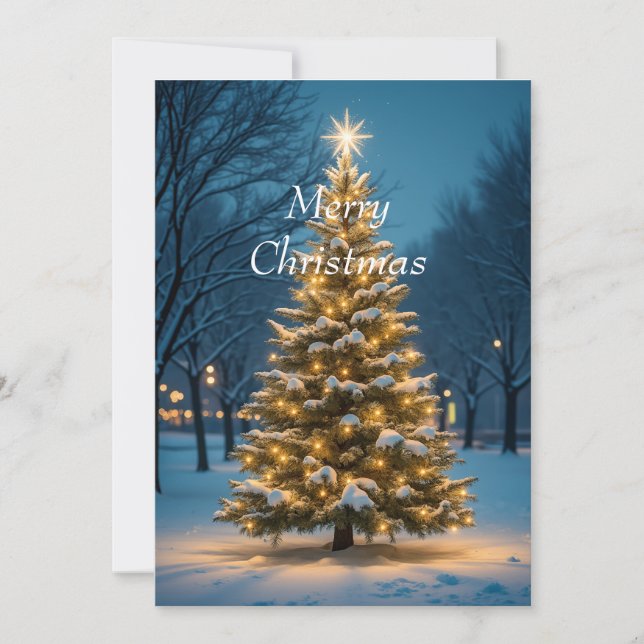 Carte de vacances de Noël (Devant)