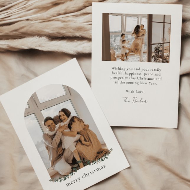 Carte de vacances de Noël moderne et minimaliste (Créateur téléchargé)