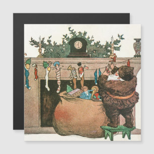 Carte de vacances de Noël vintage