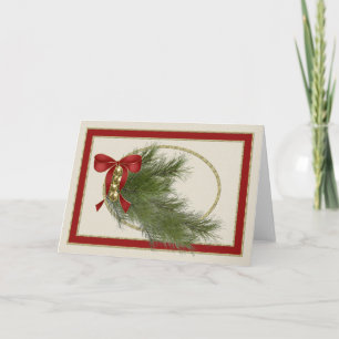 Carte de vacances de tintements du carillon