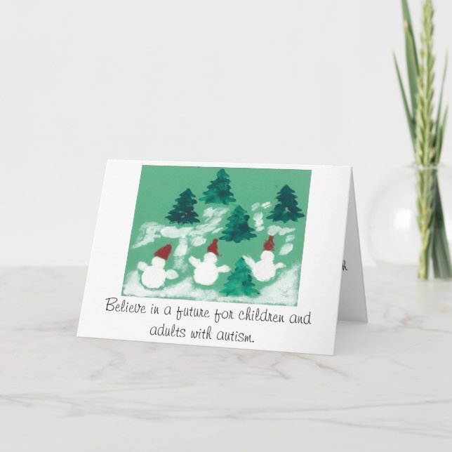 Carte de vacances d'hiver (Devant)