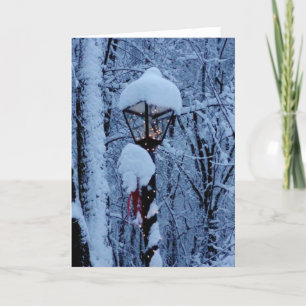 Carte de vacances d'hiver : "Courrier magique de