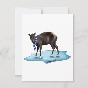Carte de vacances - Duiker
