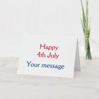 Joyeux 4 juillet jour de l'indépendance nom texte