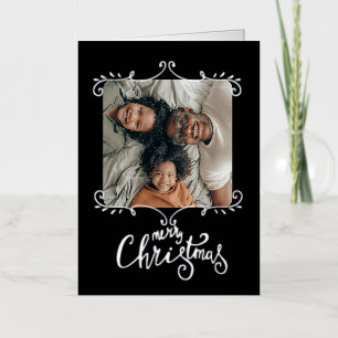 Carte De Vacances En Aluminium Joyeux Noël Photo personnalisée