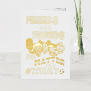 Carte De Vacances En Aluminium Les Amis Sont Amis Peu Importe Ce Que