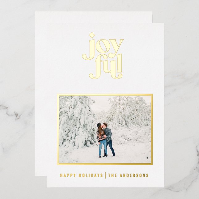 carte de vacances en aluminium photo 1 blanche mod (Recto/Verso)