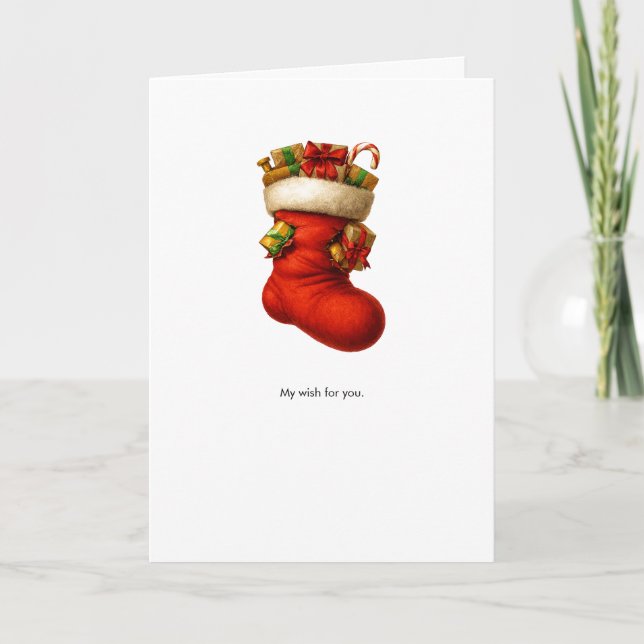 Carte de vacances en stock (Devant)