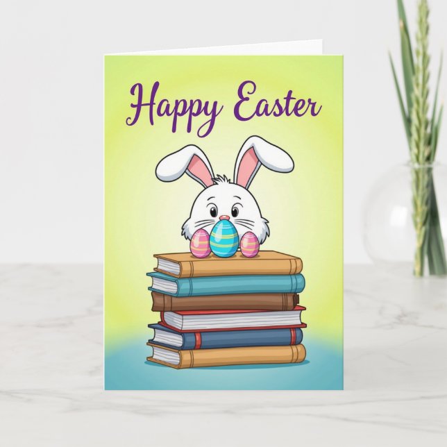 Carte de vacances Festive Fluffy Friend (Devant)