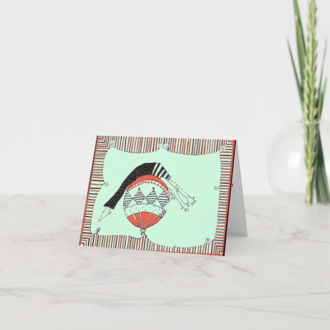 Carte de vacances Fitness (Devant)