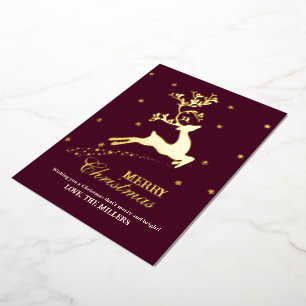 Carte de vacances Foil