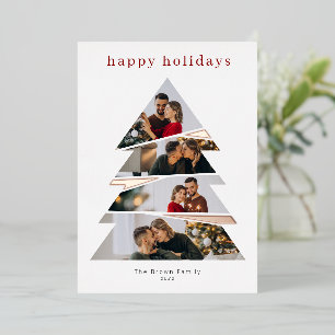 Carte de vacances Foyer Noël