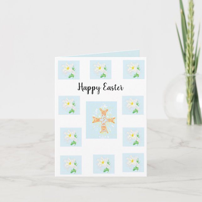 Carte de vacances G : Joyeuses Pâques  (Devant)