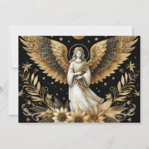 Carte de vacances Golden Angel Flat