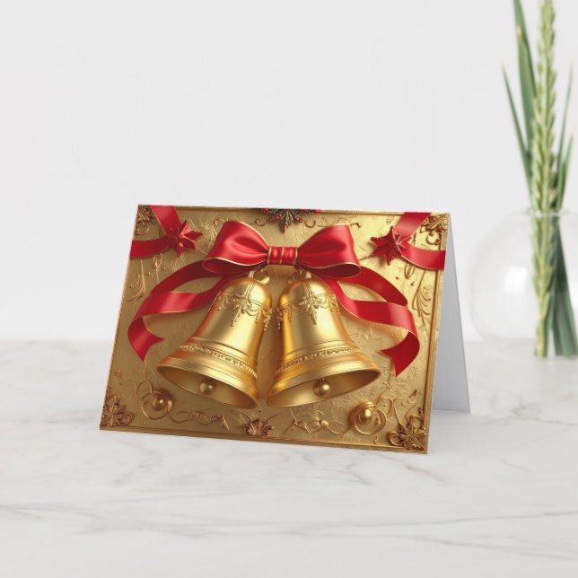 Carte de vacances Golden Bells (Devant)