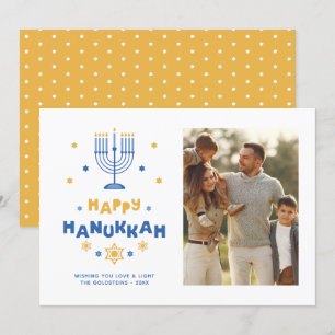 Carte de vacances "Happy Hanoukka"