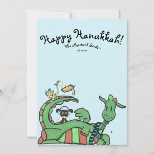 Carte de vacances Happy Hanoukka Mustard Seeds TM