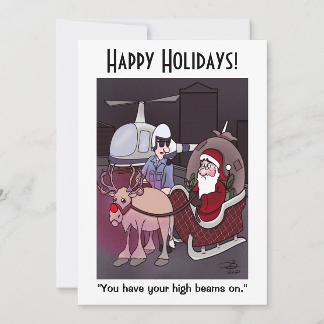 Carte de vacances High Beams Holiday Flat (Devant)
