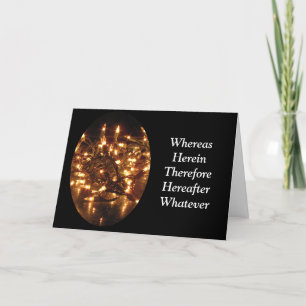 Carte de vacances hiver Touch d'humour