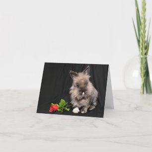Carte de vacances Hoppy Valentine's Day