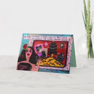 CARTE DE VACANCES - J'AI BESOIN D'UNE GRANDE BOÎTE