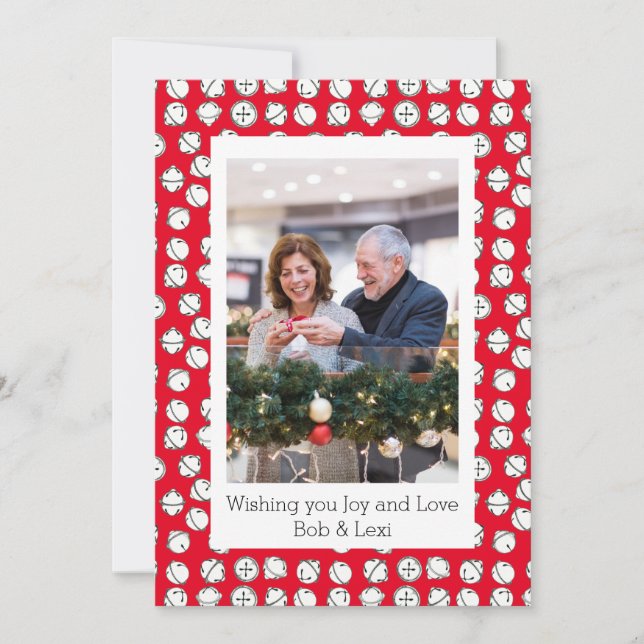 Carte de vacances Jingle Bells (Devant)