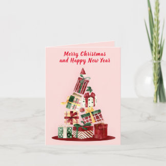 Carte de vacances Joyeux Noël