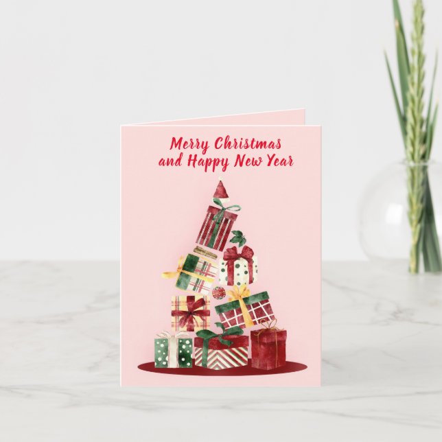 Carte de vacances Joyeux Noël (Devant)