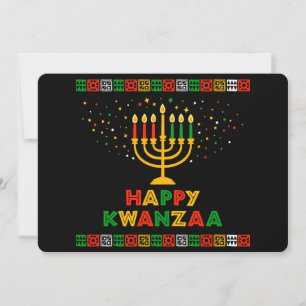 Carte de vacances Kwanzaa