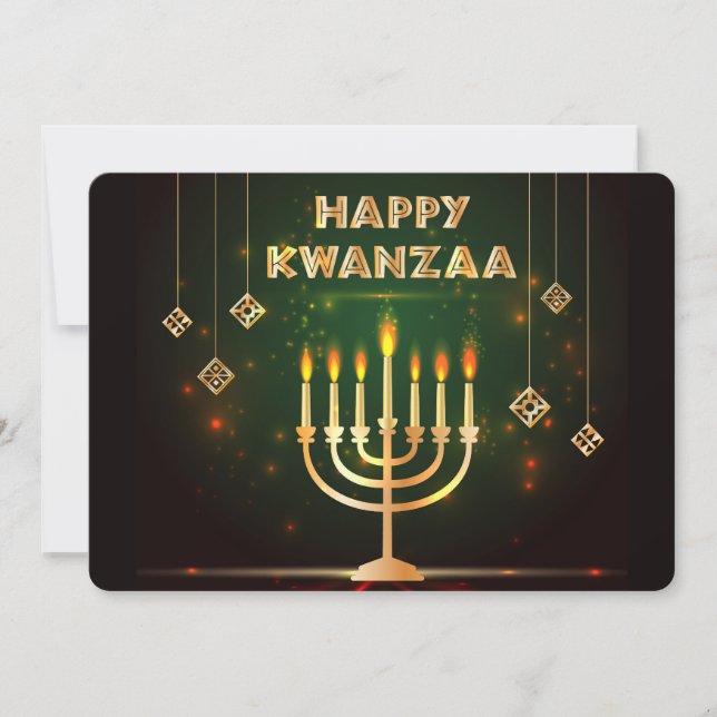 Carte de vacances Kwanzaa (Devant)