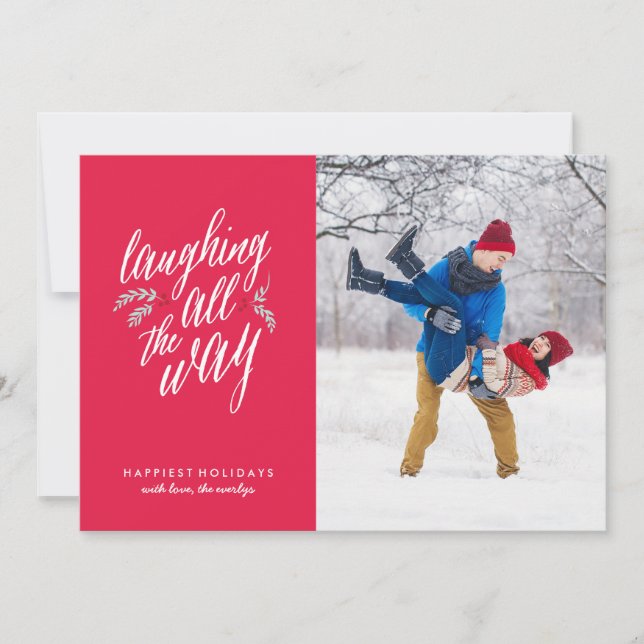 Carte de vacances *Laughing tout le Way* (Devant)