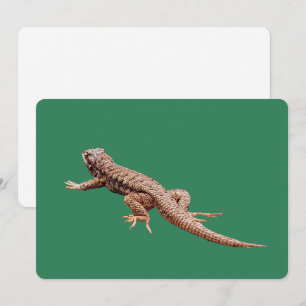 Carte de vacances Lizard Flat
