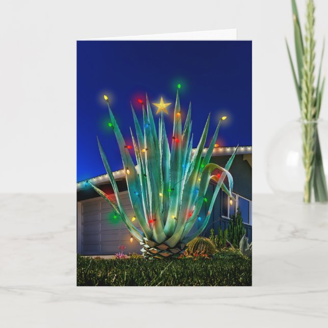 Carte de vacances Majestic Agave Glow (Devant)