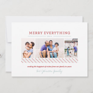 Carte de vacances Merry Everything