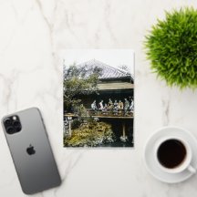 Maison de thé Geisha du Vieux Japon Vintage japona