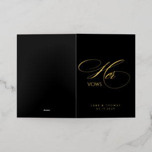 Carte De Vacances Métallisée Ses Vaches Black Design