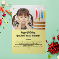 Sous la Mer Cute Sea Turtle Photo Anniversaire de