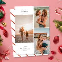 Carte de vacances Multi Photo Offset Gallery
