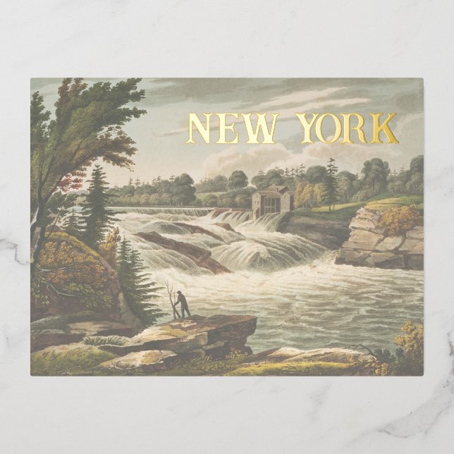 Carte de vacances New York (Recto)
