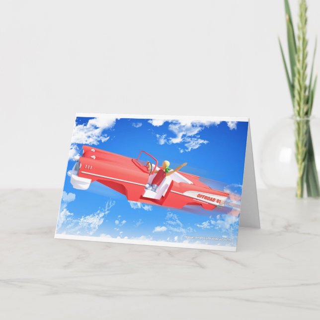 Carte de vacances Offroad 01 (Devant)