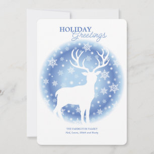 Carte de vacances Oh Deer