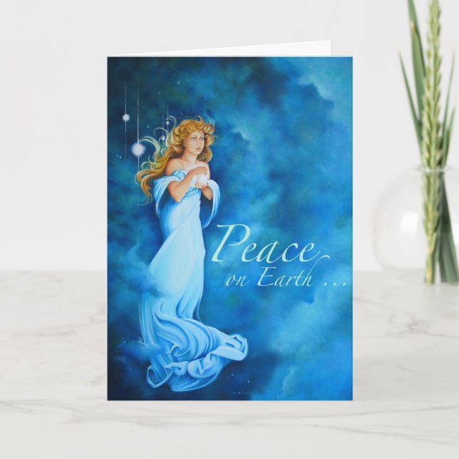 Carte de vacances Paix sur Terre (Version 2) (Devant)