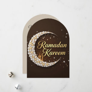 Carte de vacances personnalisée Ramadan Kareem