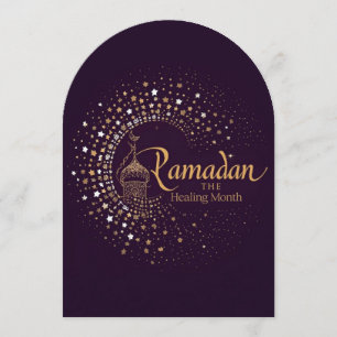 Carte de vacances personnalisée Ramadan MubaraK